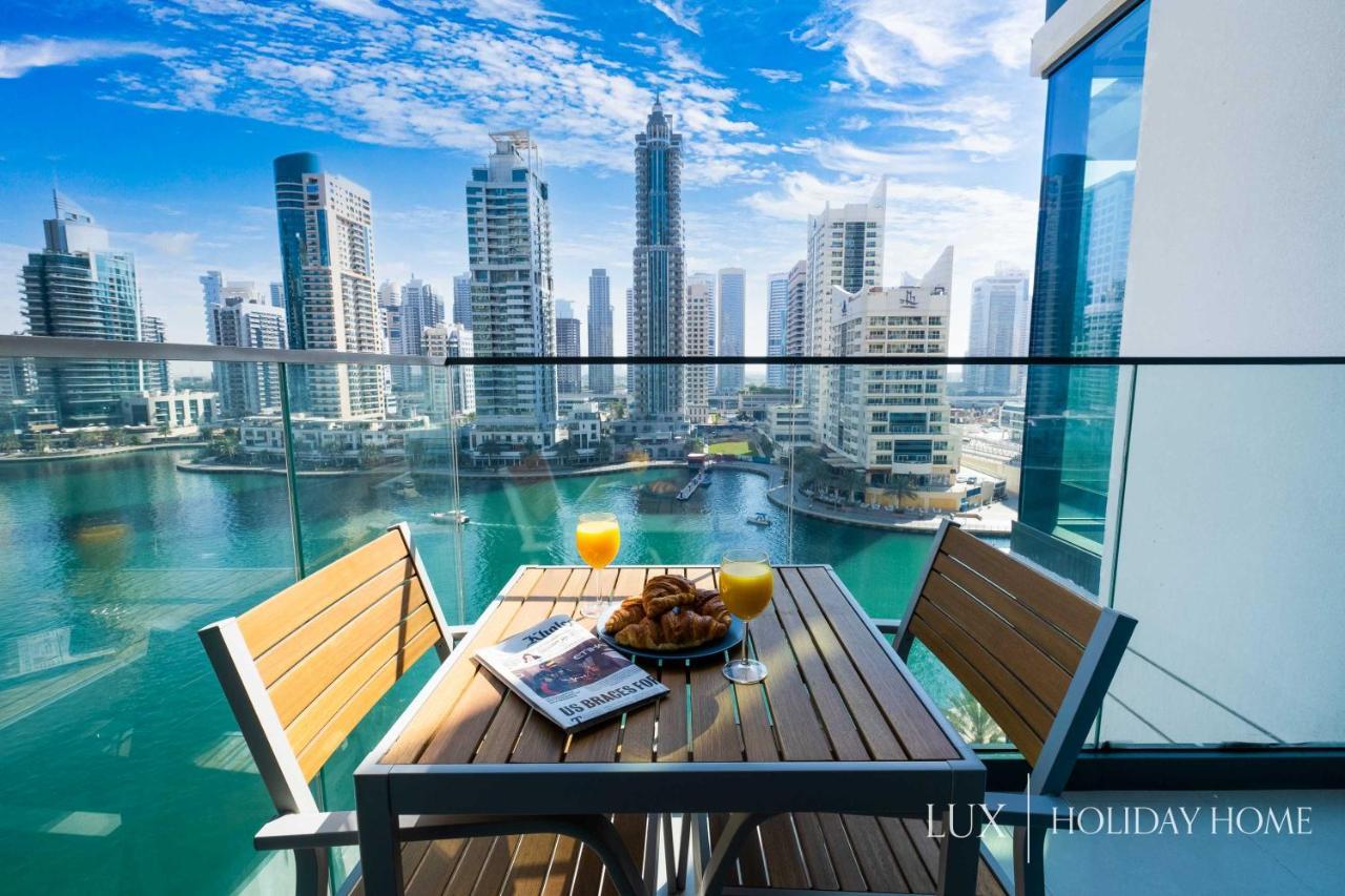 Lux - Contemporary Suite With Full Marina View Dubai Exterior photo