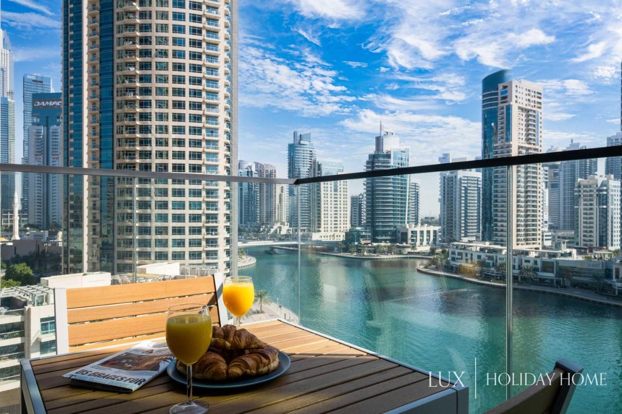 Lux - Contemporary Suite With Full Marina View Dubai Exterior photo