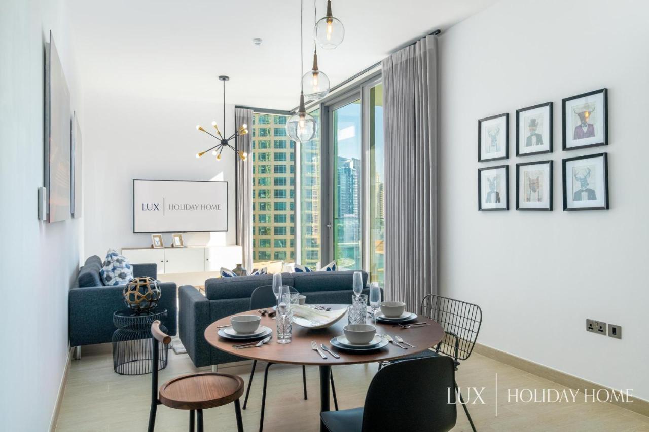 Lux - Contemporary Suite With Full Marina View Dubai Exterior photo